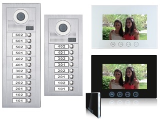 multi apartment video intercom system